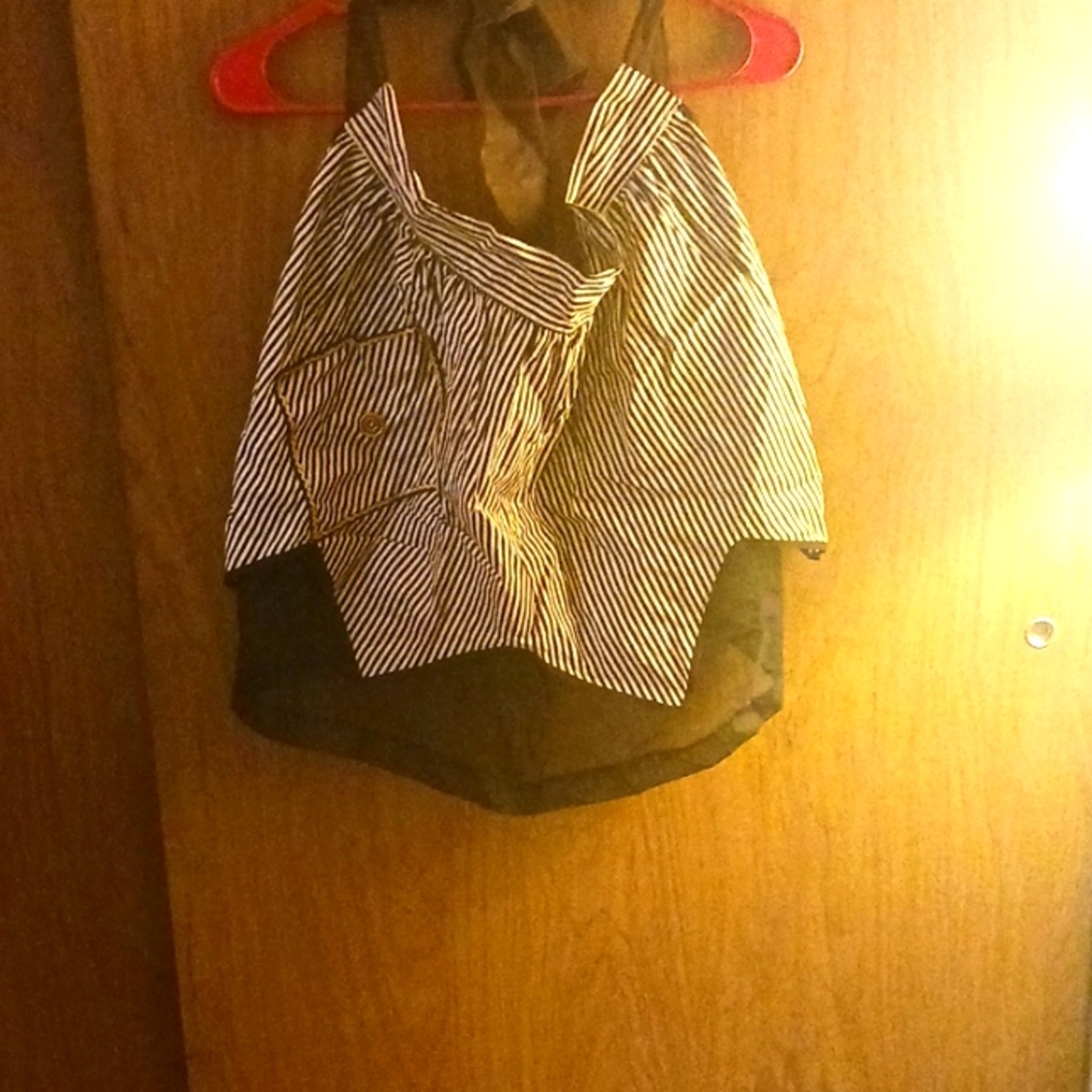 NYLON & MATERIAL APRON, HALLOWEEN